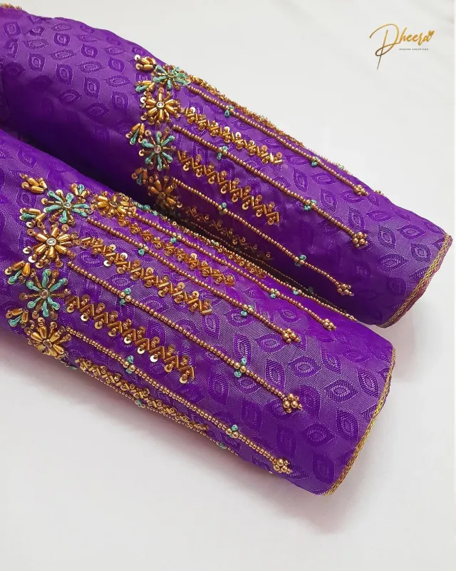 Handcrafted Aari embroidery by Dheera Creatives, gallery image 17